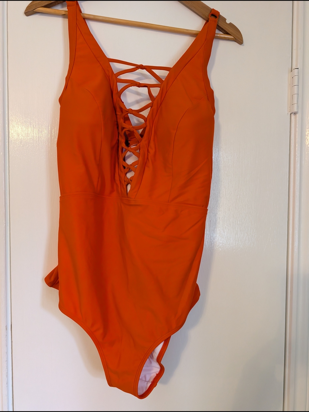 torrid Bright Orange Strappy Swim Top